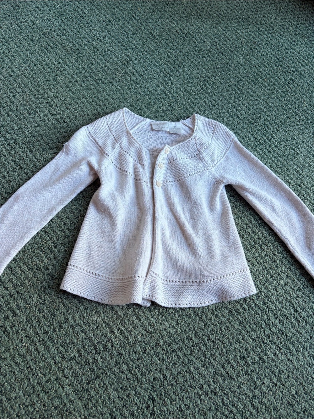 Koala Kids Light Pink Knit Cardigan